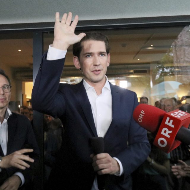 Sebastian Kurz | foto: Ronald Zak,  ČTK/AP Sebastian Kurz | foto: Ronald Zak,  ČTK/AP