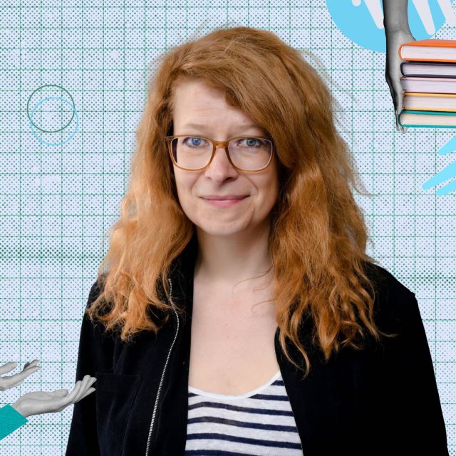 Hana Dufková v pořadu Reparát | foto: Kateřina Cibulka,  Český rozhlas Plus