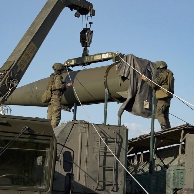 Testování přípravy a použití nestrategických jaderných zbraní v Rusku | foto: Fotobanka Profimedia