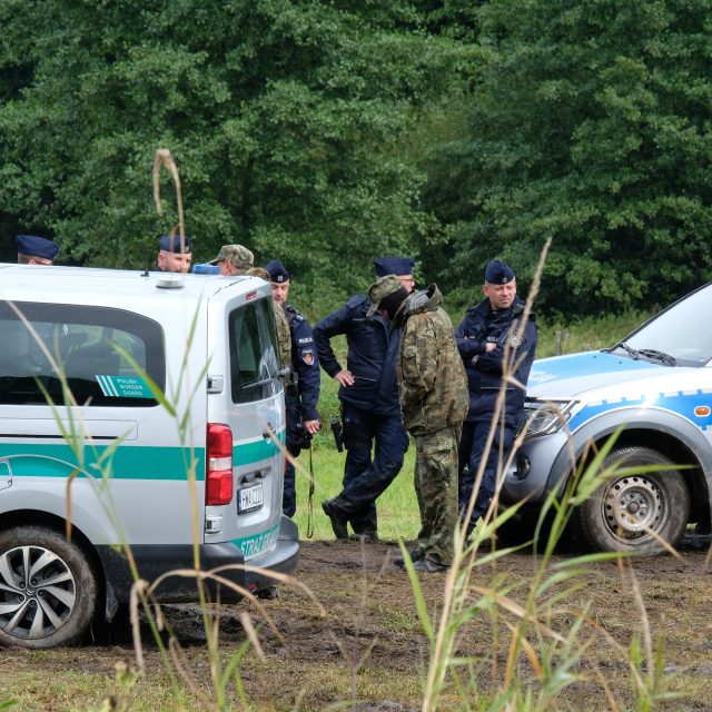 Polsko-běloruská hranice | foto: Martin Dorazín,  Český rozhlas