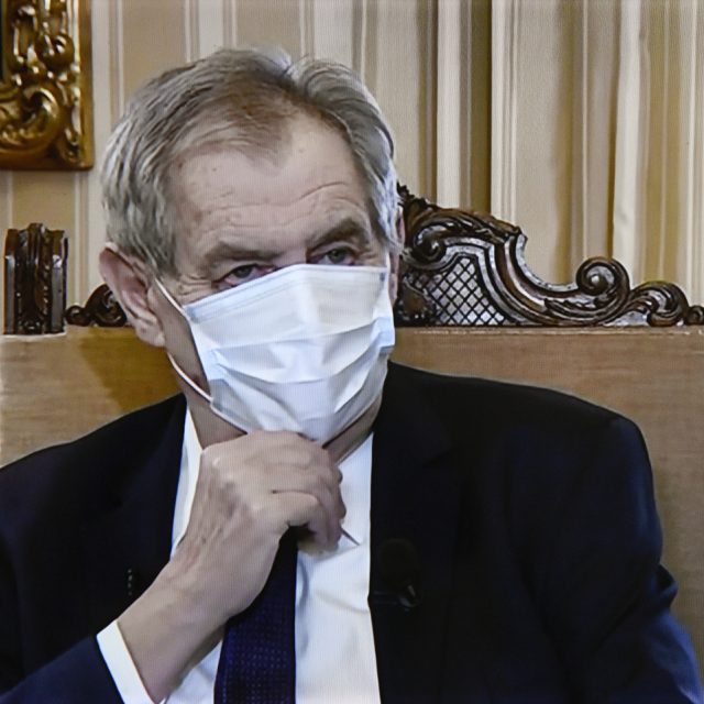 Prezident Miloš Zeman | foto: repro ČTK