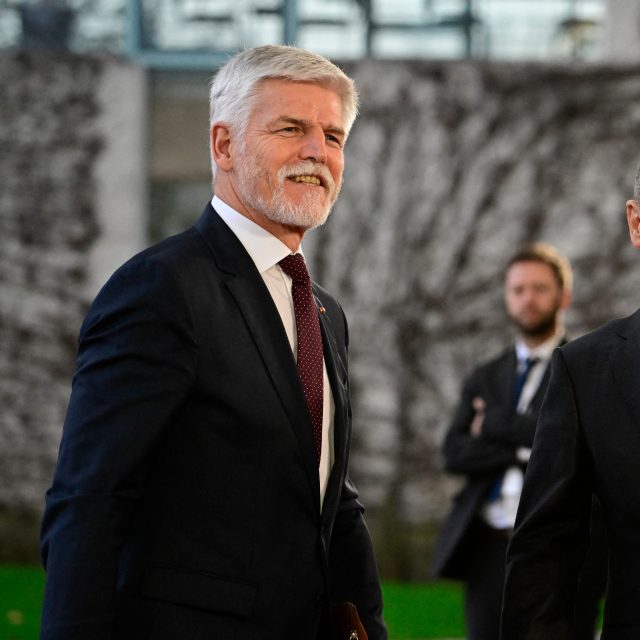 Petr Pavel s německým kancléřem Olafem Scholzem při návštěvě v Německu | foto: Profimedia