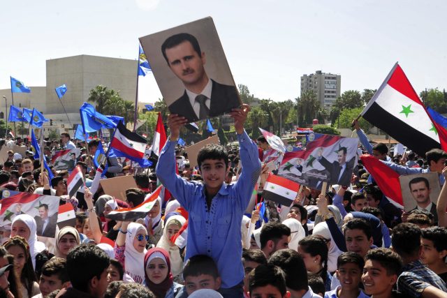Dnes už možná opravdu platí,  že pro budoucnost Sýrie by bylo nejlepší Asadovo vítězství,  které by vedlo k co nejrychlejšímu ukončení války | foto: ČTK