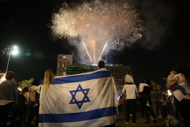 Oslava 70. výročí nezávislosti Izraele | foto: Fotobanka Profimedia
