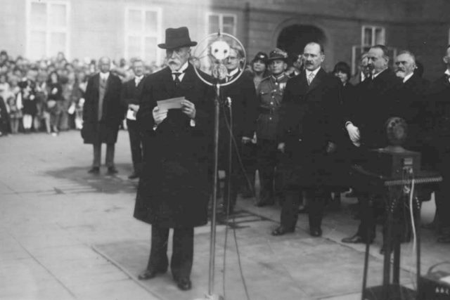 Tomáš Garrigue Masaryk  (1932) | foto: autor neznámý,  Archiv Českého rozhlasu