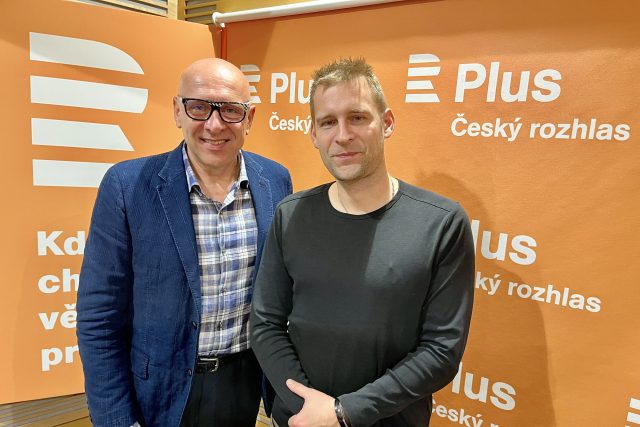 Vladimír Dzuro  (zleva) a Jakub Dušek | foto: David Šťáhlavský,  Český rozhlas