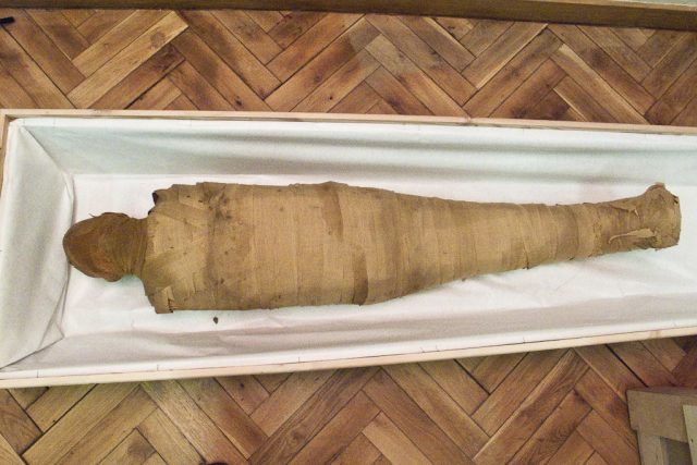 Egyptské mumie na prozkoumání v Česku | foto: Khalil Baalbaki,  Český rozhlas