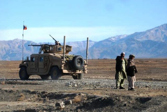 Čeští vojáci si v Afghánistánu vánoční atmosféru příliš užít nemohou | foto:  Ministerstvo obrany ČR,  Jindřich Plescher
