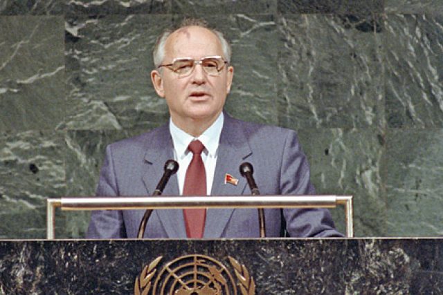 Michail Gorbačov | foto: UN Photo,  Saw Lwin