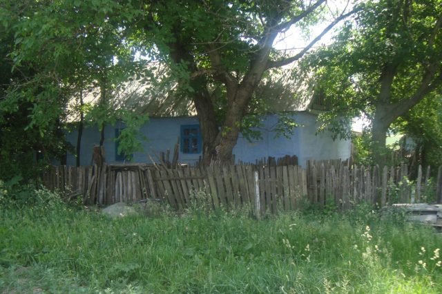 Typická ukrajinská chalupa na vesnici,  Volyně | foto: Luděk Jirka