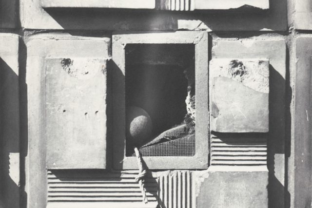 Výřez z díla Běly Kolářové V jednom domě,  1956 | foto:  Fotograf gallery