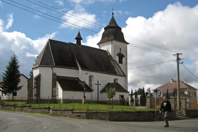 Kostel Nanebevzetí Panny Marie v Číhošti | foto: Tomáš Vodňanský,  Český rozhlas
