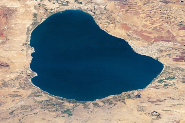 Galilejské jezero | foto:  NASA,  Public domain