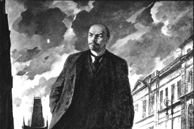 Lenin v Praze - obraz | foto: Archivní a programové fondy Českého rozhlasu