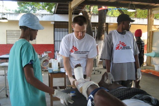 Jan Trachta na misi v Kongu | foto:  Lékaři bez hranic
