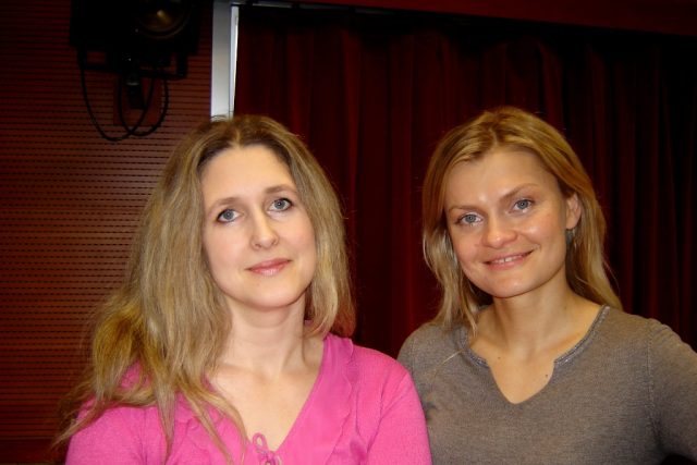 Bylinářka Hana Urbánková s moderátorkou Terezou Stýblovou | foto: Milan Kopecký,  Český rozhlas