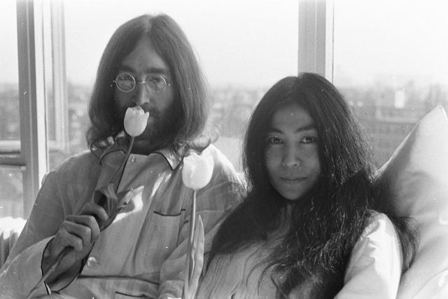 John Lennon a Yoko Ono | foto: Creative Commons Attribution 3.0 Unported