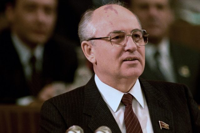 Michail Gorbačov v únoru 1987 | foto:  CC BY-SA 3.0,   RIA Novosti archive,  image #850809 / Vladimir Vyatkin