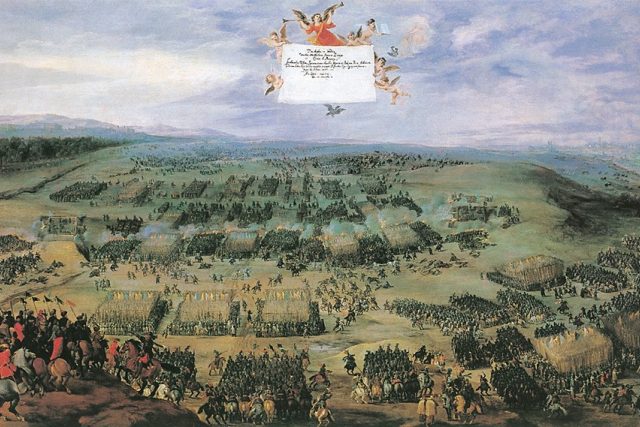 Bitva na Bílé hoře | foto: Public domain,   Pieter Snayers  (1592-1666)