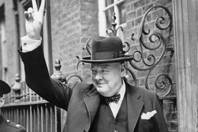 Winston Churchill | foto: Public domain,   Imperial War Museum