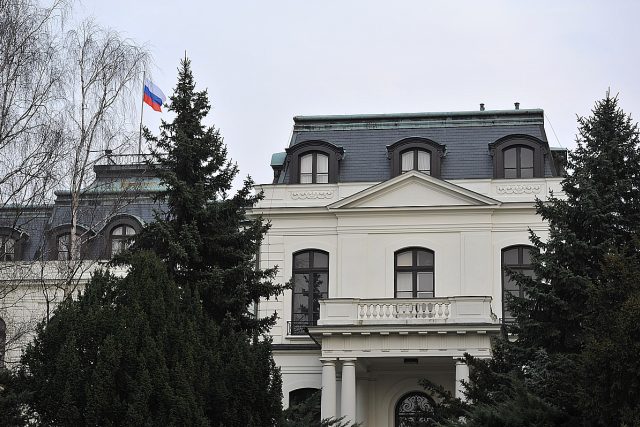 Ruská ambasáda v Praze  (archivní foto) | foto: Filip Jandourek,  Český rozhlas