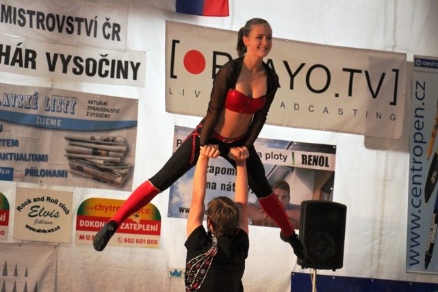 Jihlava hostila mistrovství republiky v akrobatickém rokenrolu | foto: Jan Kodet,  Český rozhlas