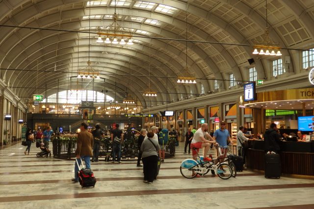 Hlavní nádraží ve Stockholmu | foto: Daniela Vrbová,  Český rozhlas