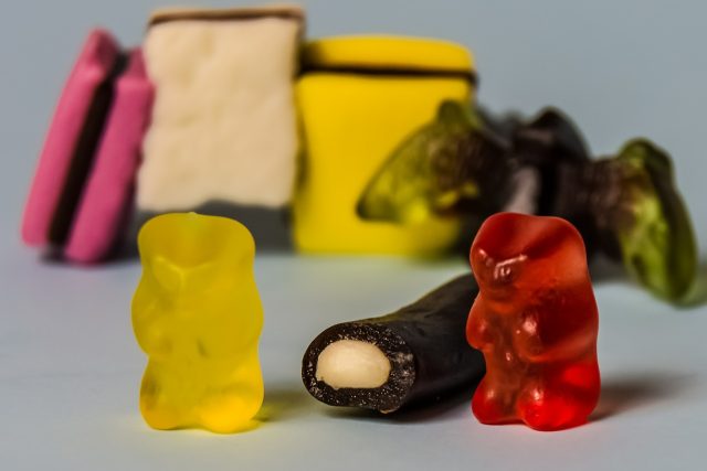 Gumoví medvídci,  sladkosti | foto: Fotobanka Pixabay