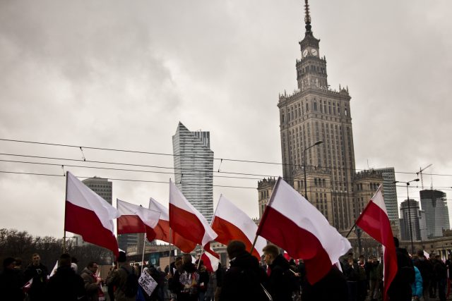 Mše,  průvody i běžecké závody. Polsko slaví Den nezávislosti | foto: Vít Pohanka,  Český rozhlas
