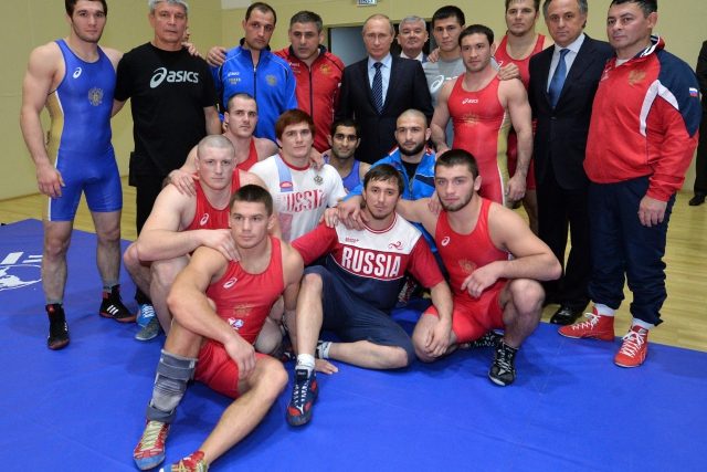 „Musíme naše sportovce ochránit před jakýmikoli látkami,  škodícími zdraví, “ řekl ruský prezident | foto: Alexei Druzhinin,  ČTK
