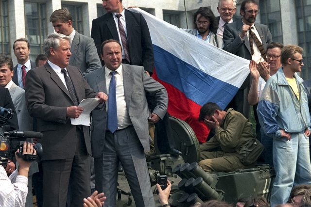 Před 25 lety se v tehdejším Sovětském svazu odehrál pokus o státní převrat | foto: ČTK