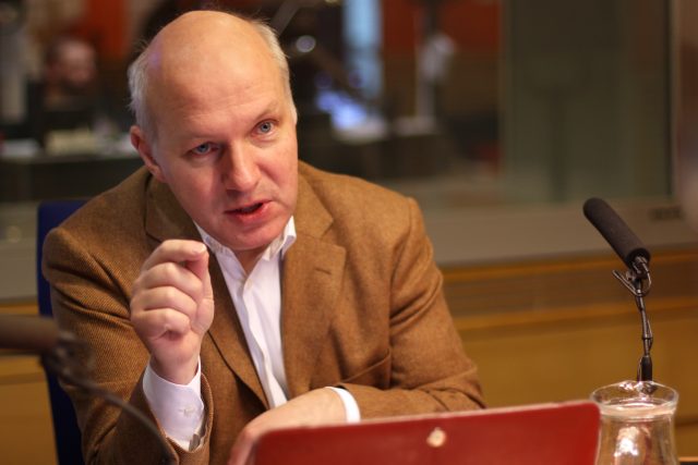 Senátor Pavel Fischer | foto: Jan Bartoněk,  Český rozhlas