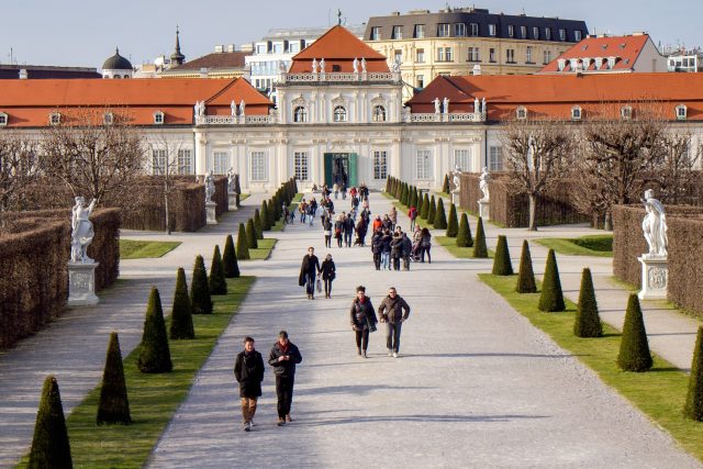 Vídeň,  Belvedere  (ilustrační foto) | foto: Fotobanka Pixabay