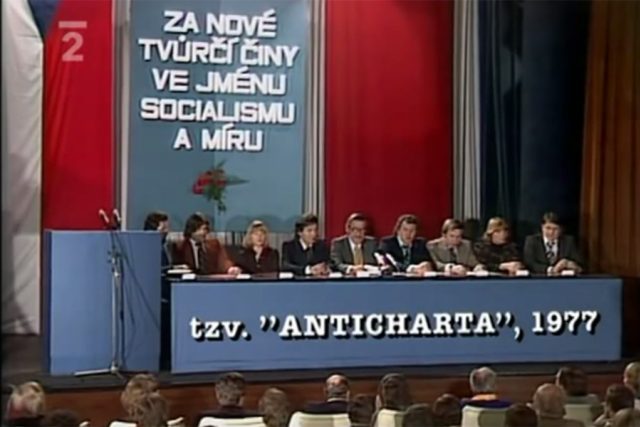Anticharta 1977 | foto:  Česká televize
