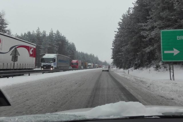 Doprava,  sníh | foto: Veronika Vošická
