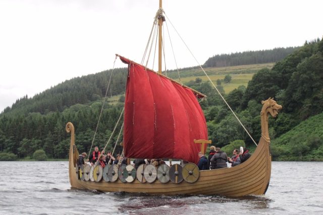 Vikingská loď | foto: archiv Radima Zapletala