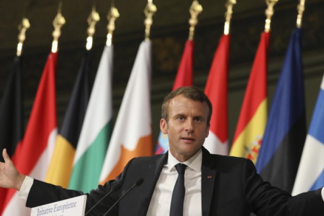 Francouzský prezident Emmanuel Macron | foto: ČTK