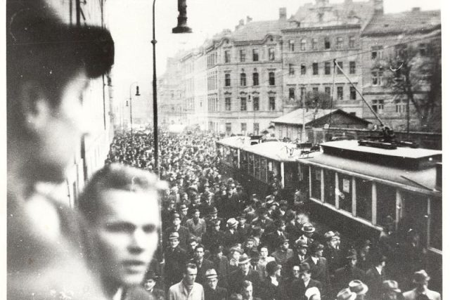 Rozloučení s Janem Opletalem | foto: Výstava Pražský student