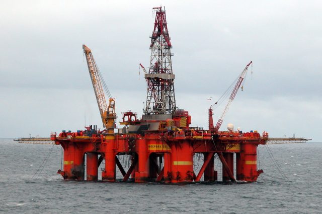 Ropná plošina v Severním moři | foto: Erik Christensen,   CC BY-SA 3.0
