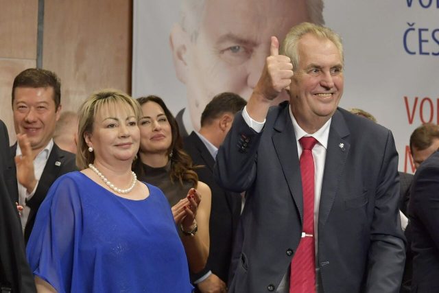 Miloš Zeman byl zvolen prezidentem i na další funkční období | foto: Khalil Baalbaki,  Český rozhlas
