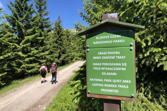 Nová zonace,  klidová území,  nový návštěvní řád KRNAP a změna značení cyklotras | foto: Správa Krkonošského národního parku