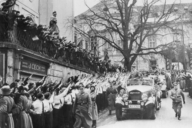 Připojení Československa k německé říši jako protektorátu Čech a Moravy,  březen 1939 | foto: Profimedia