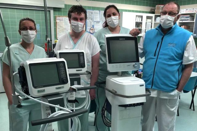 Nemocnice Jihlava,  plicní ventilátory | foto: Nemocnice Jihlava