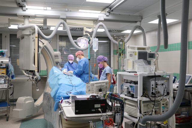 Operace srdce v Krajské nemocnici Tomáše Bati ve Zlíně | foto: Veronika Žeravová,  Český rozhlas