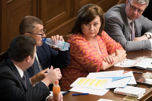 Andrej Babiš a Alena Schillerová | foto: Michal Šula,  MAFRA / Profimedia