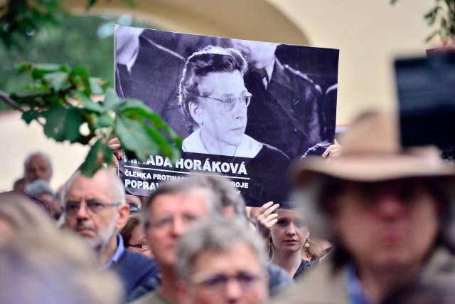 Pieta u příležitosti výročí popravy Milady Horákové | foto: Fotobanka Profimedia