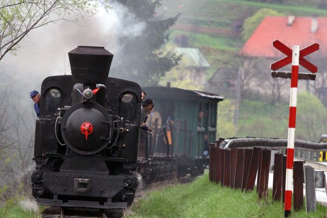 Historická lokomotiva | foto: Eduard Genserek,  ČTK