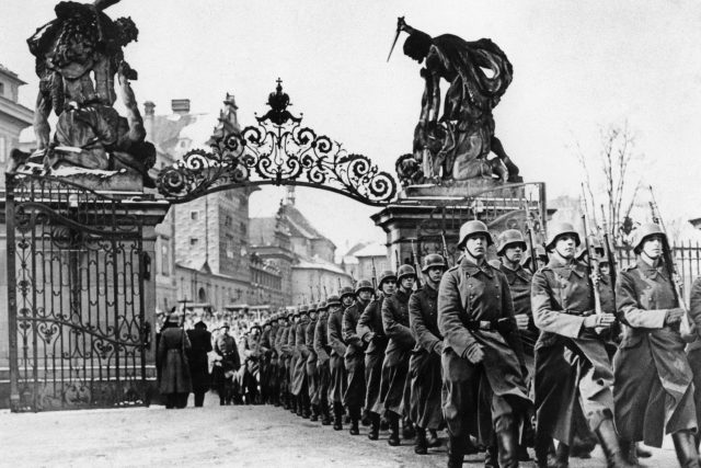 Protektorát Čechy a Morava  (Entry of the Wehrmacht in Prague,  1939) | foto: Fotobanka Profimedia