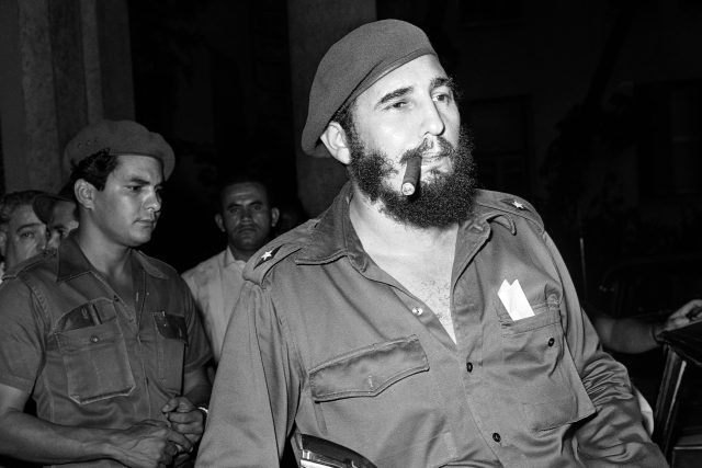 Fidel Castro v dubnu 1961 | foto: ČTK / AP