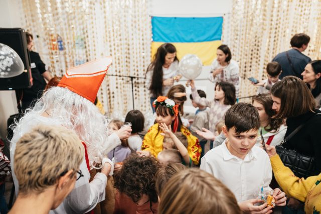 Ukrajinští uprchlící slaví Vánoce v komunitním centru Svitlo | foto: David Růžička